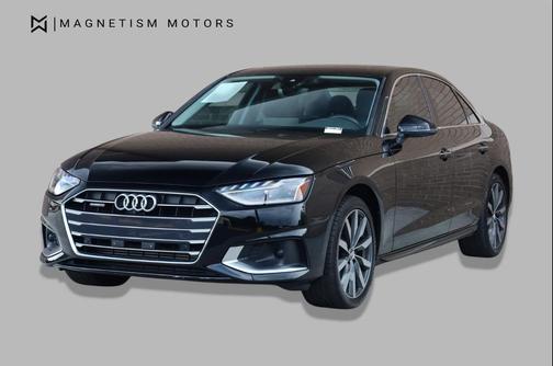 Brilliant Black 2021 Audi A4 Premium Plus