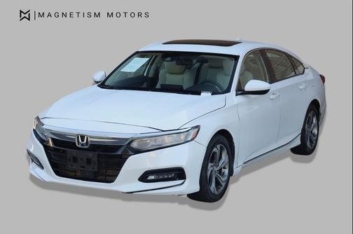 Platinum White Pearl 2018 Honda Accord EX
