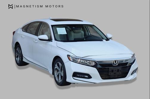 Platinum White Pearl 2018 Honda Accord EX