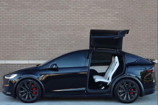Solid Black 2023 Tesla Model X Standard Range
