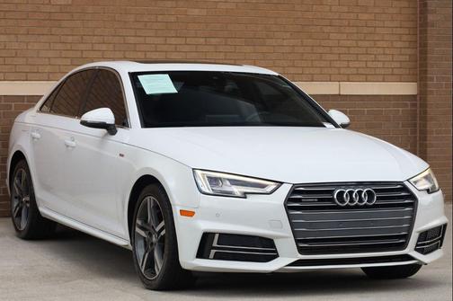 Glacier White Metallic 2017 Audi A4 2.0T Premium Plus