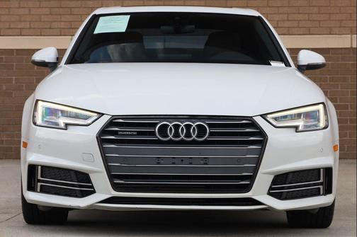 Glacier White Metallic 2017 Audi A4 2.0T Premium Plus
