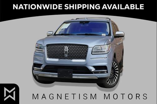 Chroma Crystal Blue Metallic 2019 Lincoln Navigator Black Label