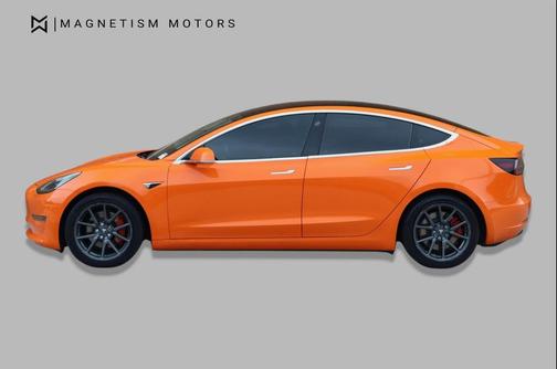Deep Blue Metallic 2018 Tesla Model 3 Long Range