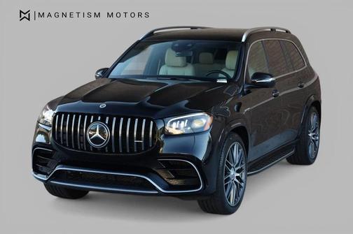 Obsidian Black Metallic 2021 Mercedes-Benz AMG GLS 63 Base