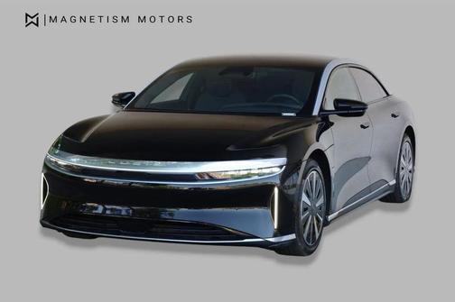 Infinite Black Metallic 2025 Lucid Air Touring