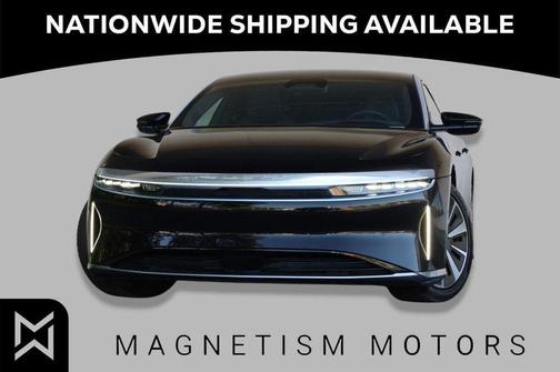 Infinite Black Metallic 2025 Lucid Air Touring