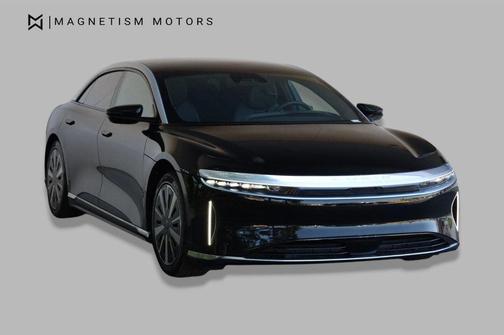 Infinite Black Metallic 2025 Lucid Air Touring