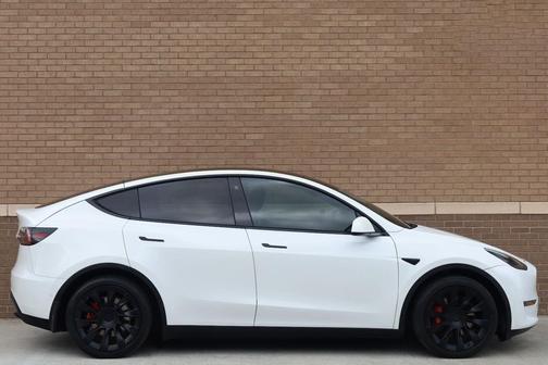 Pearl White Multi-Coat 2021 Tesla Model Y Long Range Dual Motor All-Wheel Drive