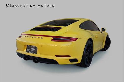 Racing Yellow 2019 Porsche 911 Carrera 4S