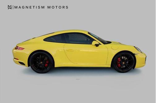 Racing Yellow 2019 Porsche 911 Carrera 4S