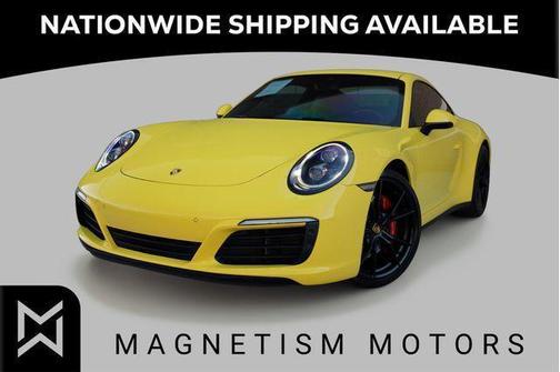 Racing Yellow 2019 Porsche 911 Carrera 4S