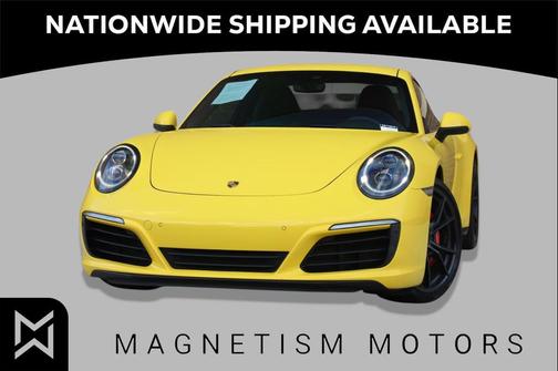 Racing Yellow 2019 Porsche 911 Carrera 4S