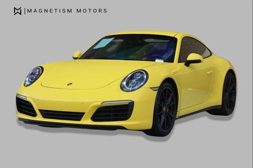 Racing Yellow 2019 Porsche 911 Carrera 4S