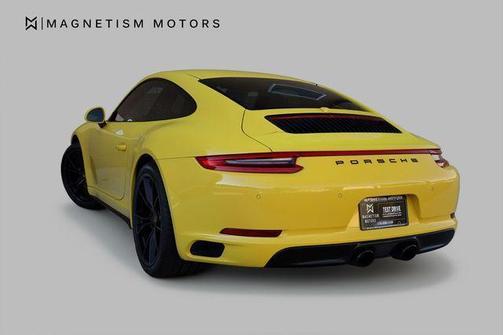 Racing Yellow 2019 Porsche 911 Carrera 4S