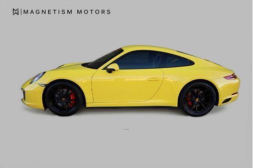 Racing Yellow 2019 Porsche 911 Carrera 4S