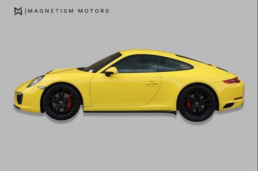 Racing Yellow 2019 Porsche 911 Carrera 4S