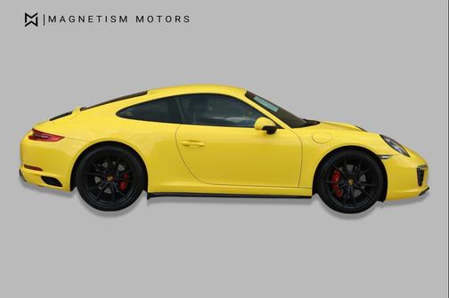 Racing Yellow 2019 Porsche 911 Carrera 4S