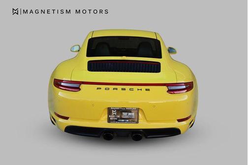 Racing Yellow 2019 Porsche 911 Carrera 4S