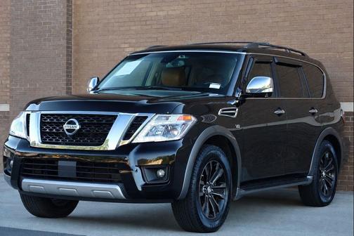 Super Black 2017 Nissan Armada Platinum