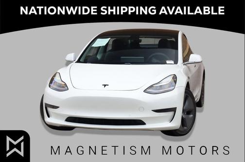 Pearl White Multi-Coat 2019 Tesla Model 3 Long Range