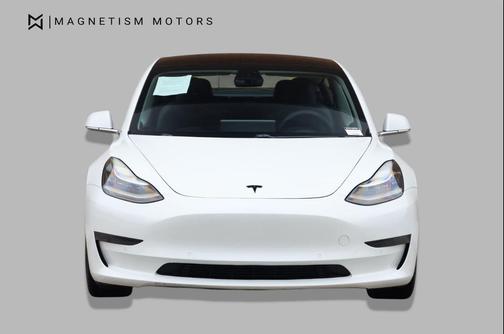 Pearl White Multi-Coat 2019 Tesla Model 3 Long Range