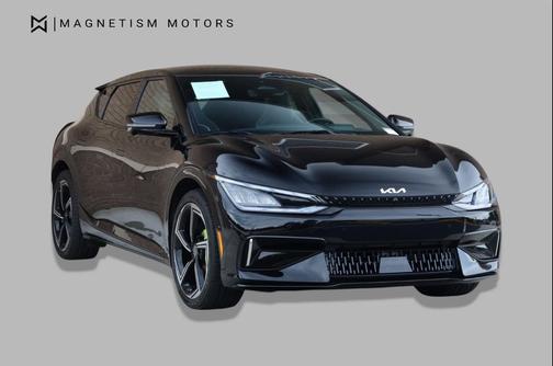 Aurora Black Pearl 2023 Kia EV6 GT