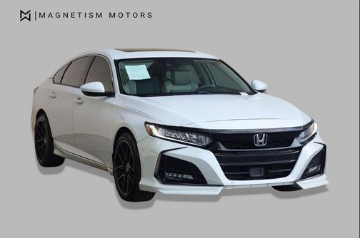 Platinum White Pearl 2019 Honda Accord Hybrid EX