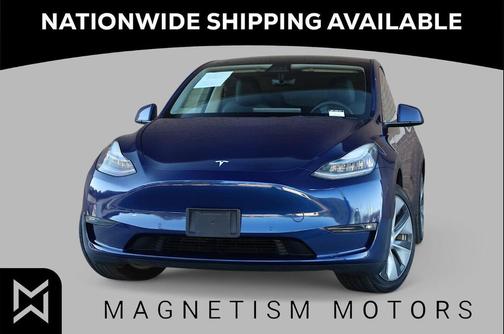 Deep Blue Metallic 2021 Tesla Model Y Long Range Dual Motor All-Wheel Drive