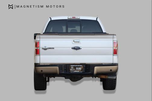 White Platinum Metallic Tri-Coat 2014 Ford F-150 King Ranch