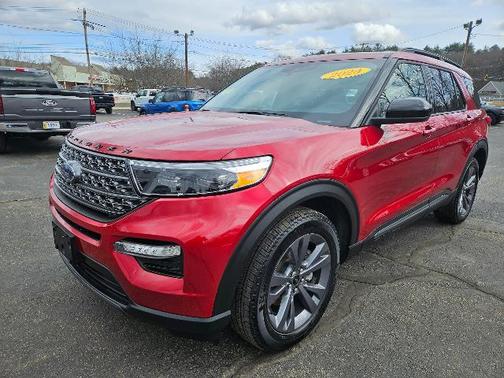 RAPID RED MET TINTED CC 2024 Ford Explorer XLT