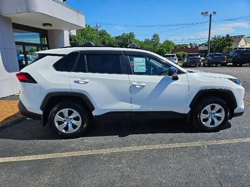 White 2021 Toyota RAV4 LE