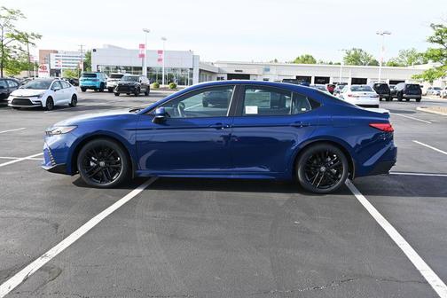 Blue 2026 Toyota Camry SE