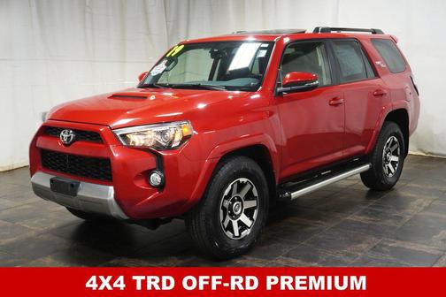 Barcelona Red Metallic 2019 Toyota 4Runner TRD Off Road Premium