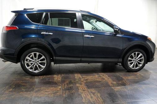 Blue 2017 Toyota RAV4 Limited