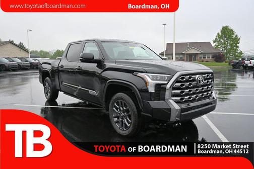 Midnight Black 2026 Toyota Tundra Platinum