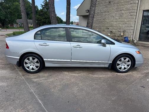 Alabaster Silver Metallic 2008 Honda Civic 4dr Auto LX