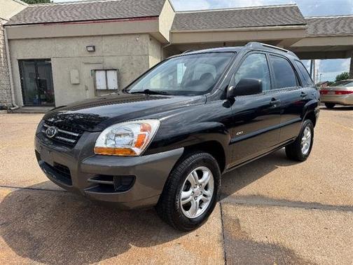 Black Cherry 2007 Kia Sportage 4WD 4dr V6 Auto LX