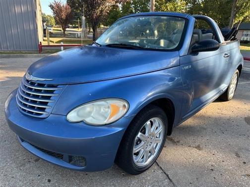Marine Blue Pearlcoat/Black Cloth Top 2006 Chrysler PT Cruiser Base Convertible