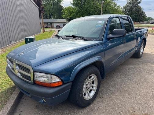 Atlantic Blue Pearl 2004 Dodge Dakota 4dr Quad Cab 131" WB Sport