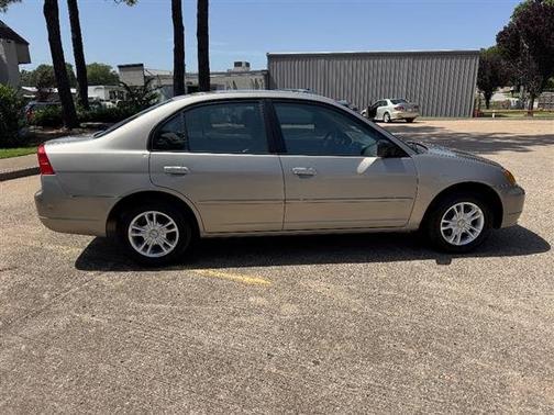Shoreline Mist Metallic 2003 Honda Civic 4dr Sdn LX Auto