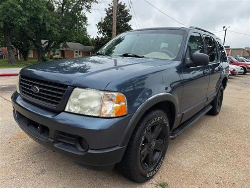 True Blue Metallic 2003 Ford Explorer 4dr 114" WB 4.6L Eddie Bauer 4WD