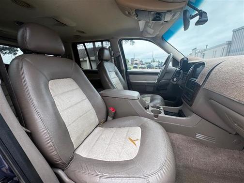 True Blue Metallic 2003 Ford Explorer 4dr 114" WB 4.6L Eddie Bauer 4WD