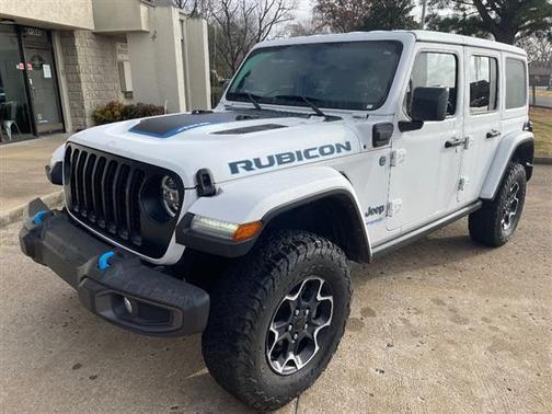 Bright White Clearcoat 2022 Jeep Wrangler Unlimited 4xe Rubicon SUV