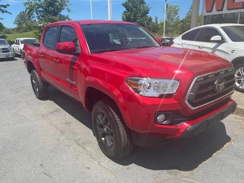 Barcelona Red Metallic 2021 Toyota Tacoma SR5