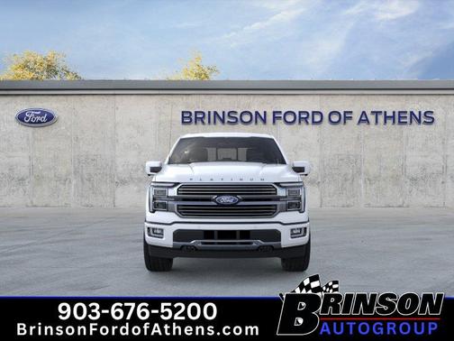 Star White 2026 Ford F-150 Platinum