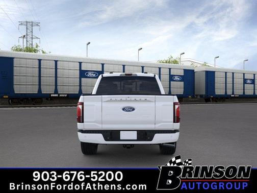 Star White 2026 Ford F-150 Platinum