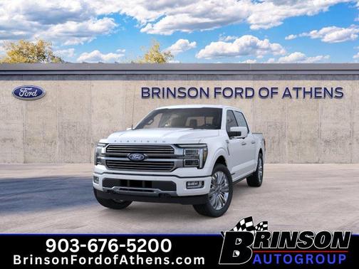Star White 2026 Ford F-150 Platinum