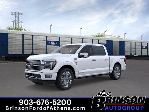 Star White 2026 Ford F-150 Platinum