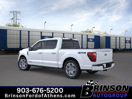 Star White 2026 Ford F-150 Platinum
